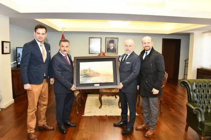 Msc Ve Medlog’tan Samsun Valisi Ve Büyükşehir Belediye Başkanı’na Ziyaret