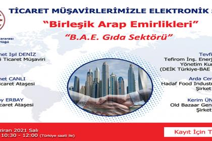 Ticaret Müşavirlerimizle Elektronik Sohbetler-Birleşik Arap Emirlikleri