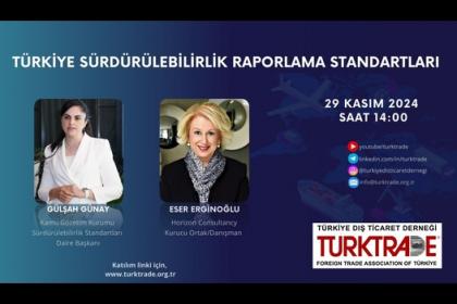 Türkiye Sürdürülebilirlik Raporlama Standartları Webinarı